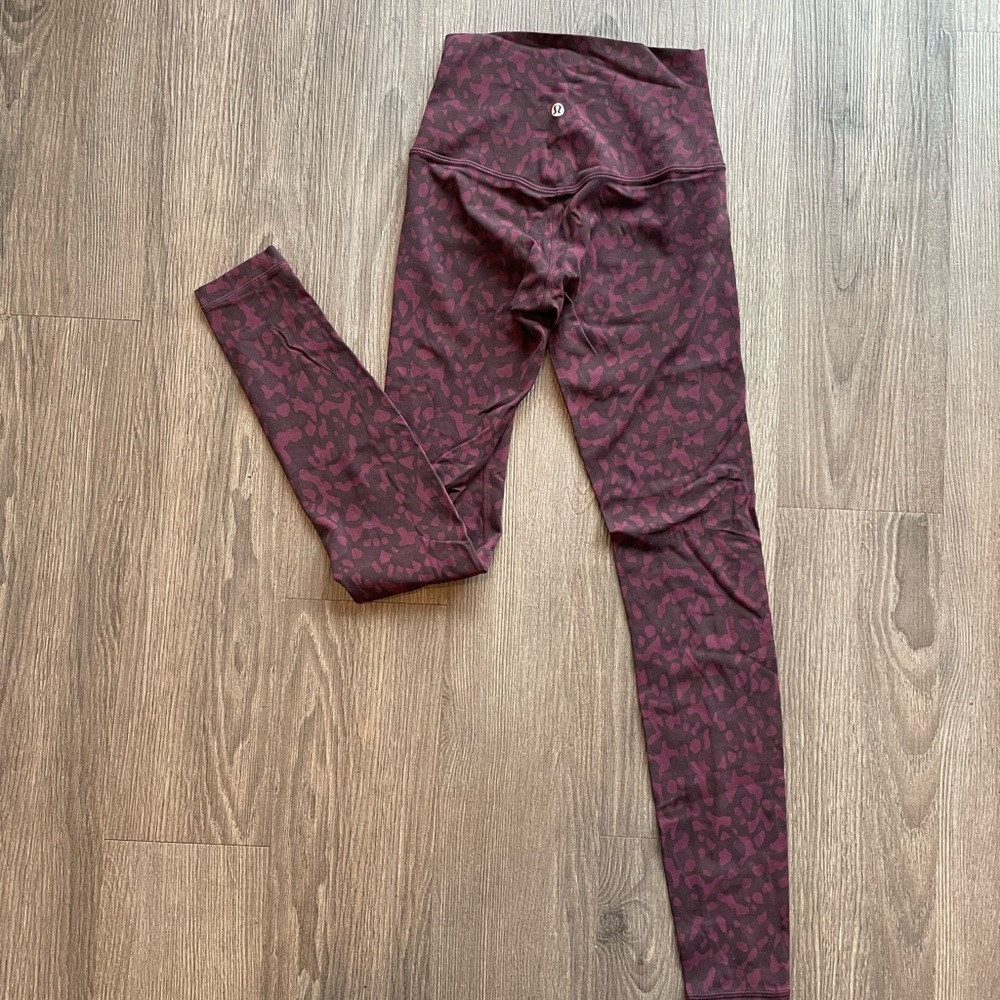 Lululemon align cheetah leggings